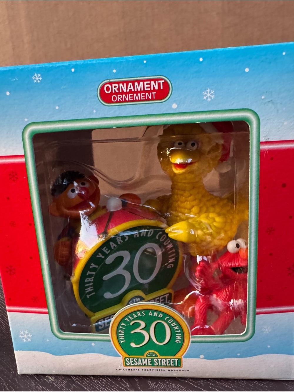 Sesame Street 30th Anniversary Ornament - Yellow